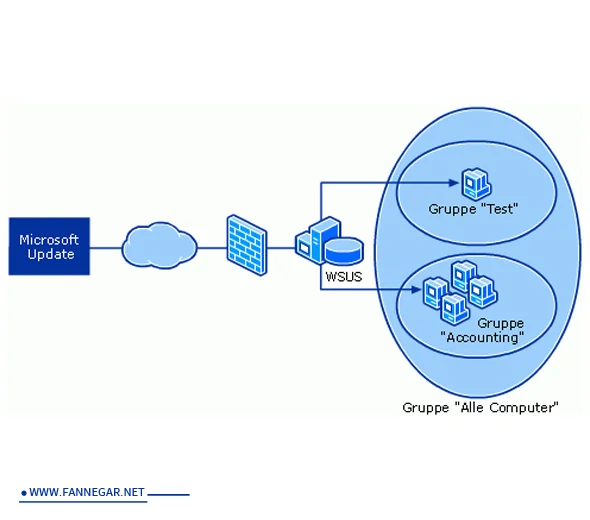 خدمات نصب و راه اندازی WSUS Server در شبکه-فن نگار